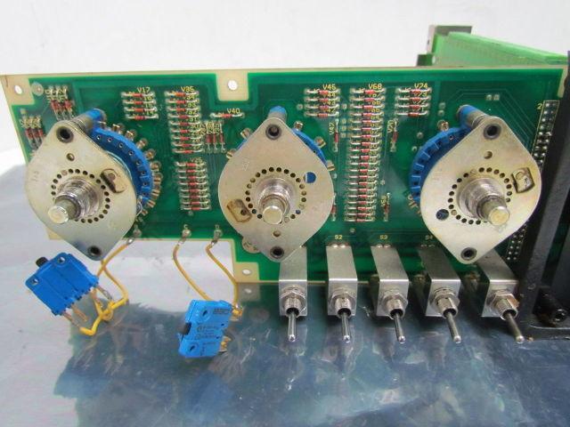 Siemens 6FX1118-8AD01 6FX1126-8AA00 3-Switch Panel Circuit Board