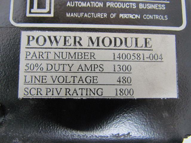 Square D 1400581-004 Welding Power Module w/1400621 Firing Module 480 Volt