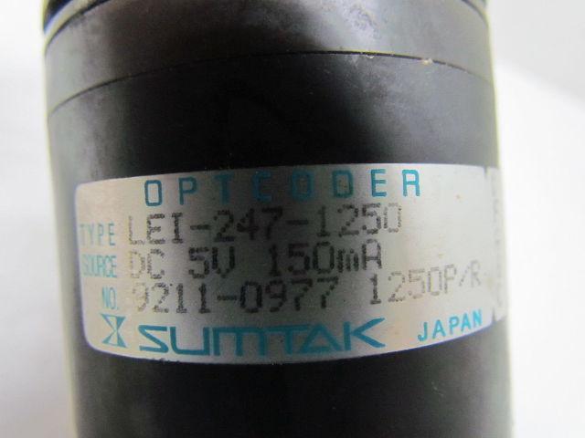 Sumtak LEI-247-1250 Optcoder Encoder 5V DC