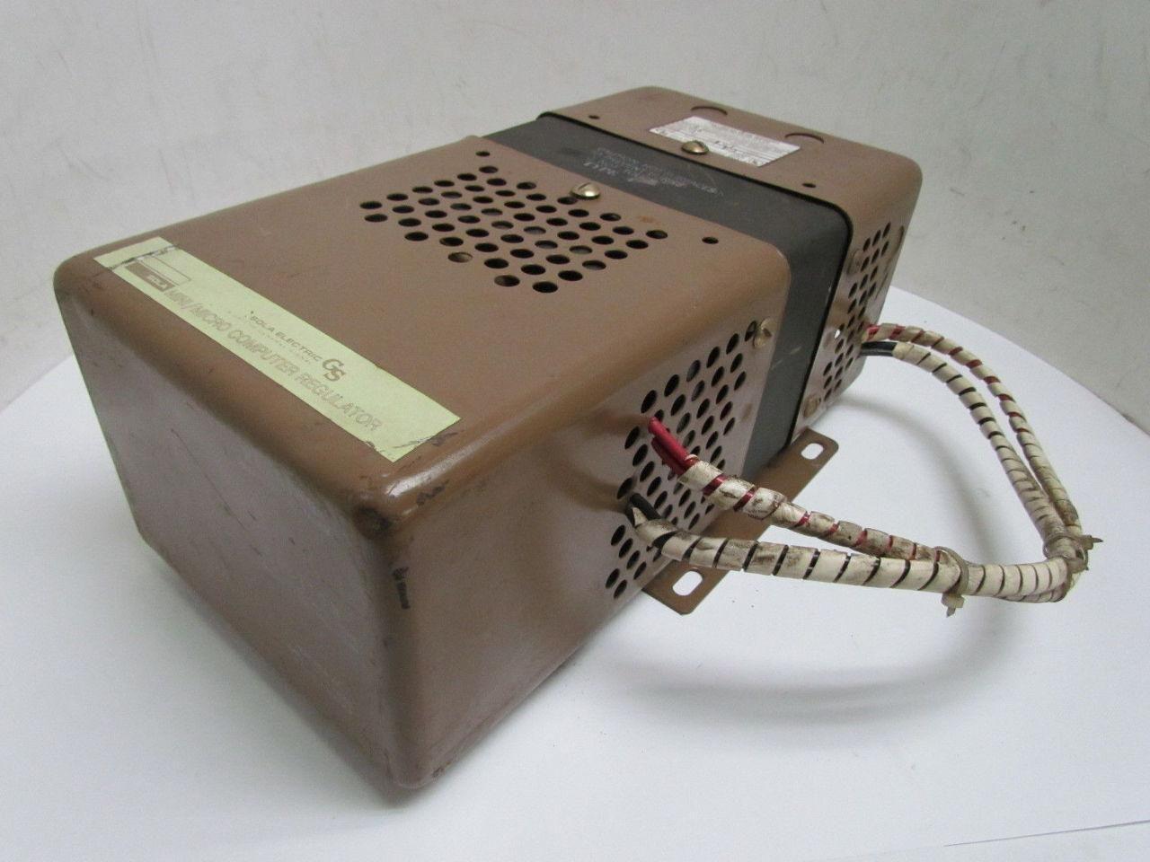 Sola 63-23-210-4 Constant Voltage Transformer Power Conditioner Regulator