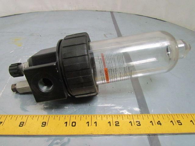 Parker 07L41FE 150 PSI Pneumatic Lubricator 3/4" NPTF Ports