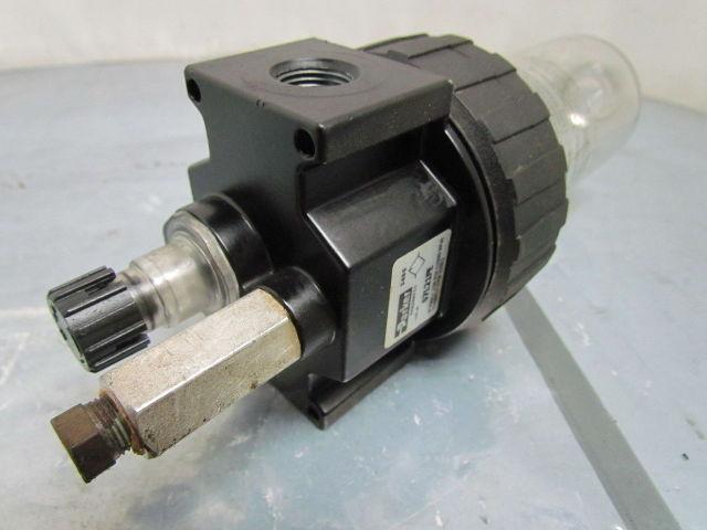 Parker 07L41FE 150 PSI Pneumatic Lubricator 3/4" NPTF Ports