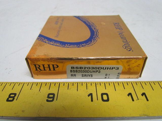 RHP BSB2030DUHP3 RR SRIY5 Super Precision Bearing