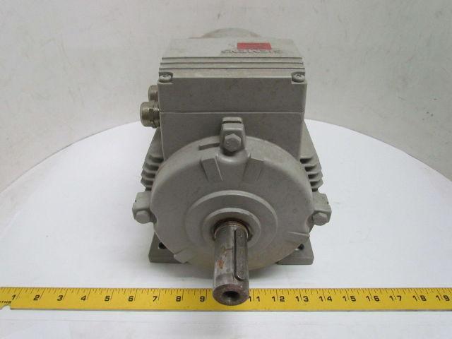 Siemens 1LA7107-4AA60-Z Brake Motor 3.4kw 4.5Hp 1720rpm 460VAC 3PH 100L Frame