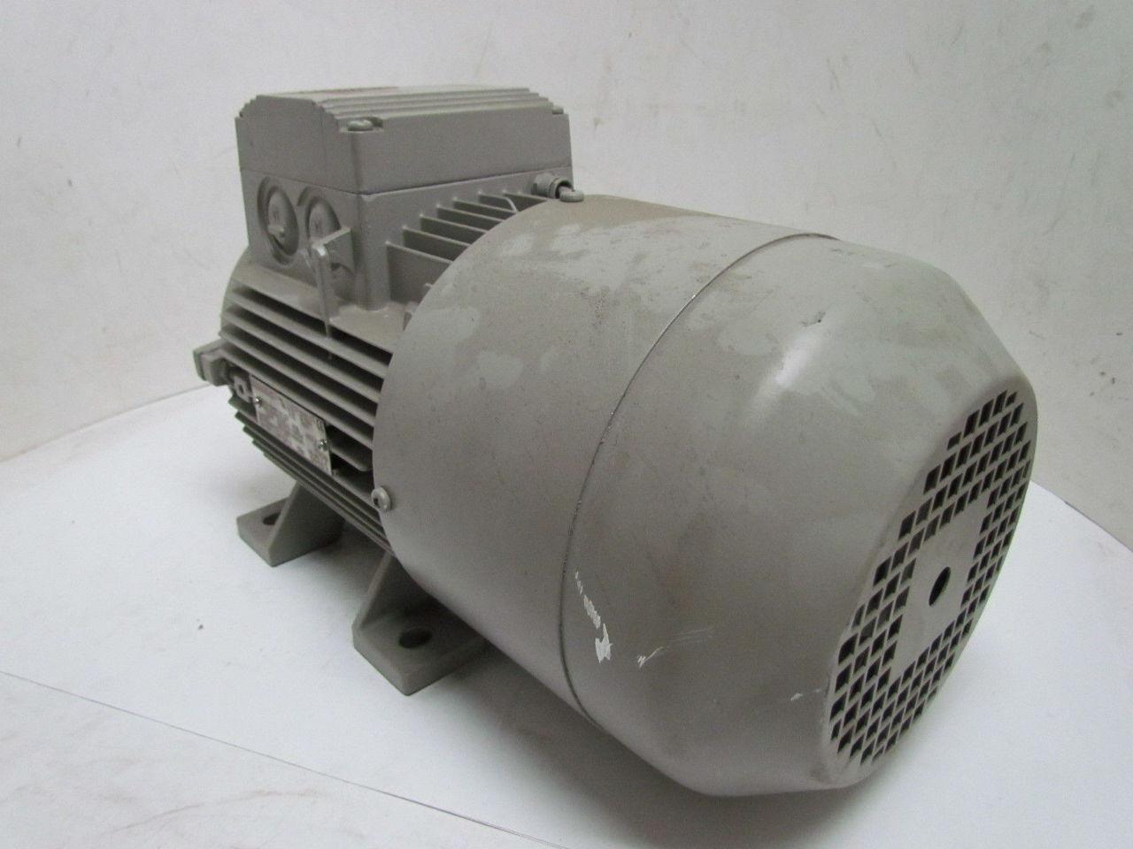 Siemens 1LA7107-4AA60-Z Brake Motor 3.4kw 4.5Hp 1720rpm 460VAC 3PH 100L Frame