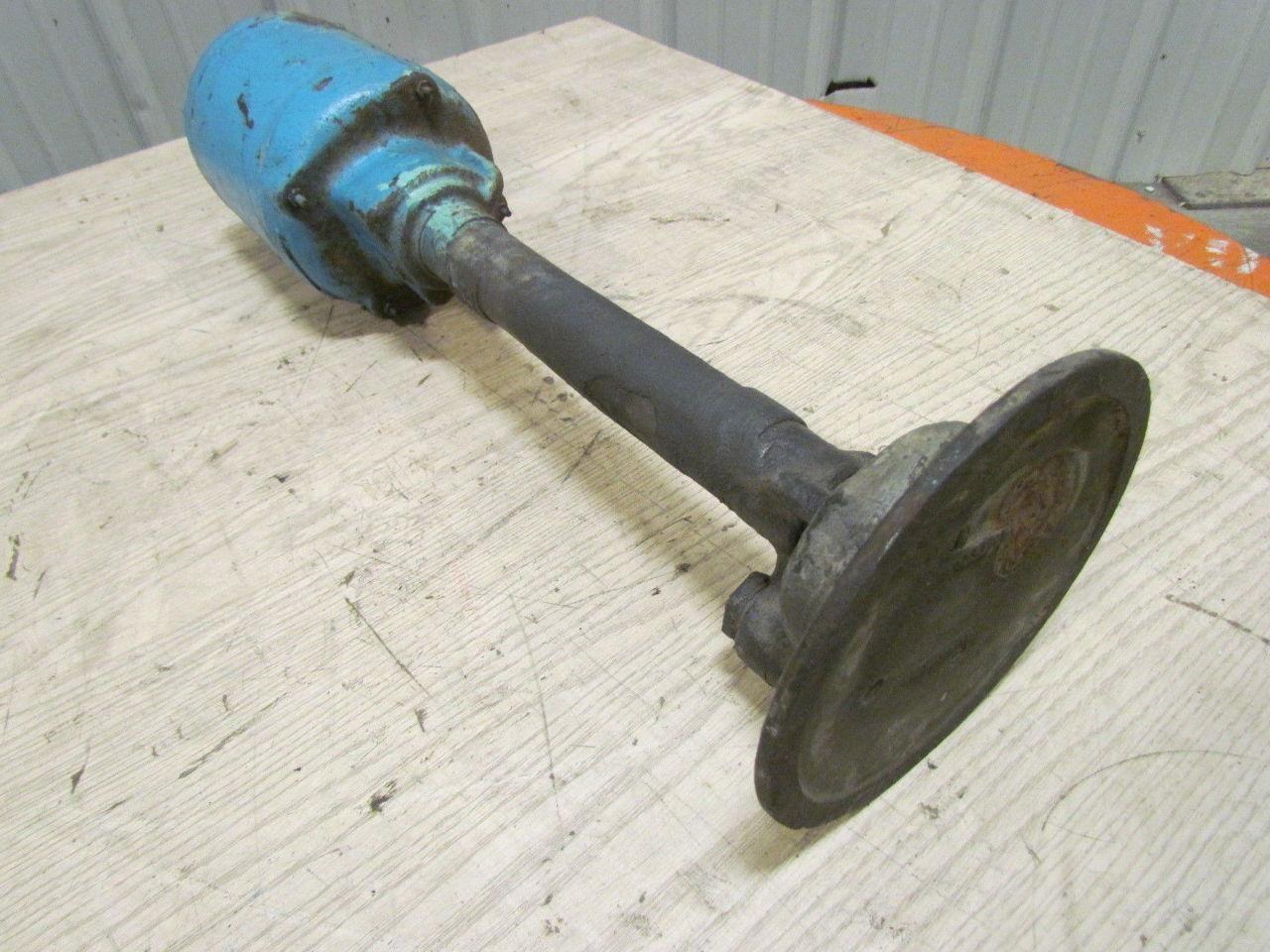 Doerr Electric 1/4HP 208-220/440 3PH Electric Coolant Pump 26"OAL 1/2"NPT