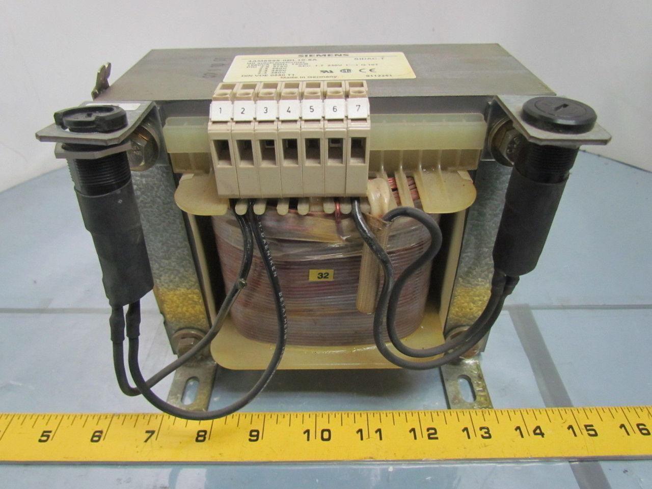 Siemens 4AM5995-0BL10-8A 1960VA LA0 Auto Transformer Pri 380-575V Sec 230V