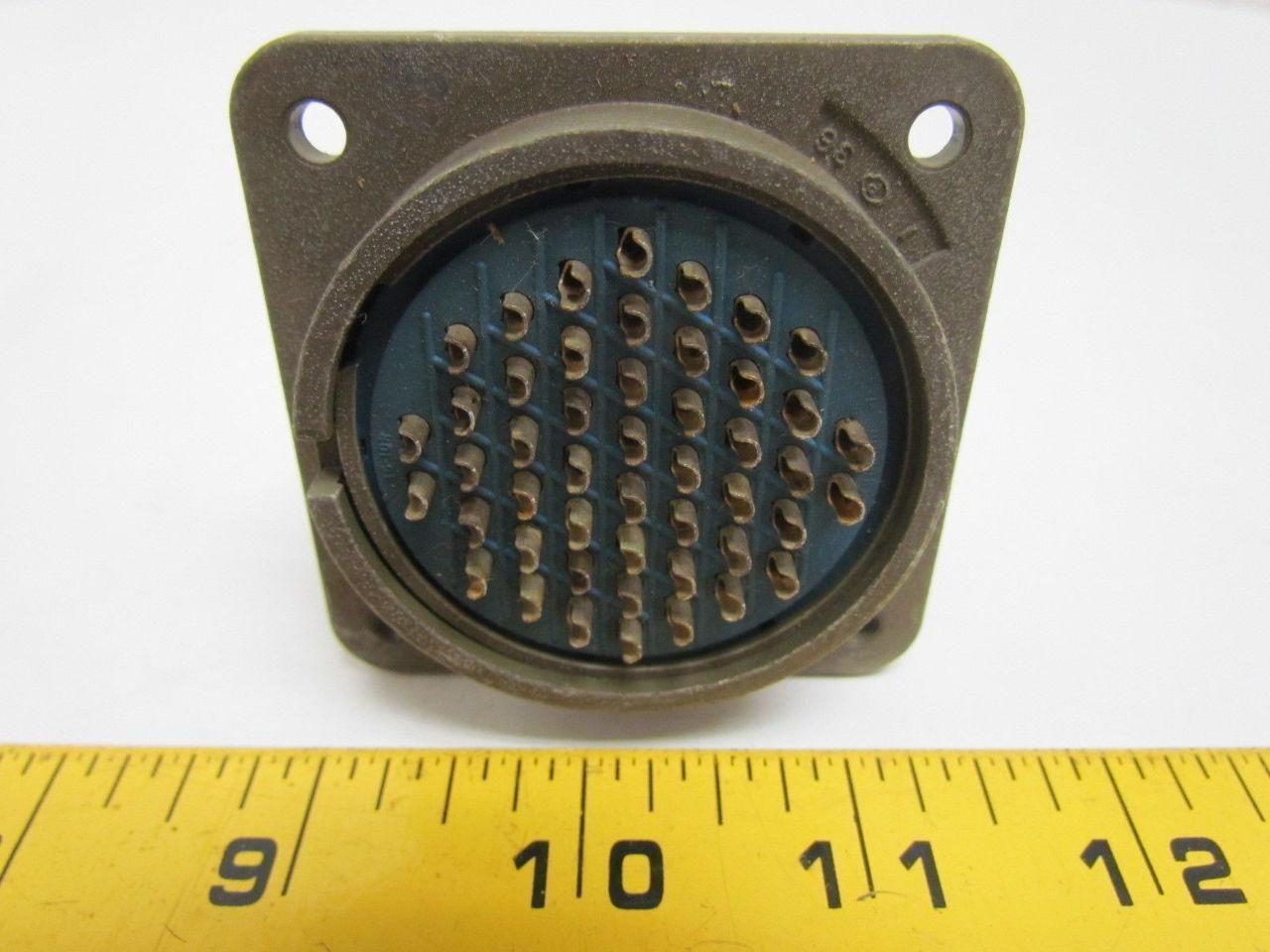 Amphenol MS3102A36-1OS Connector 48P sz 36 Box Mount Rec 5015