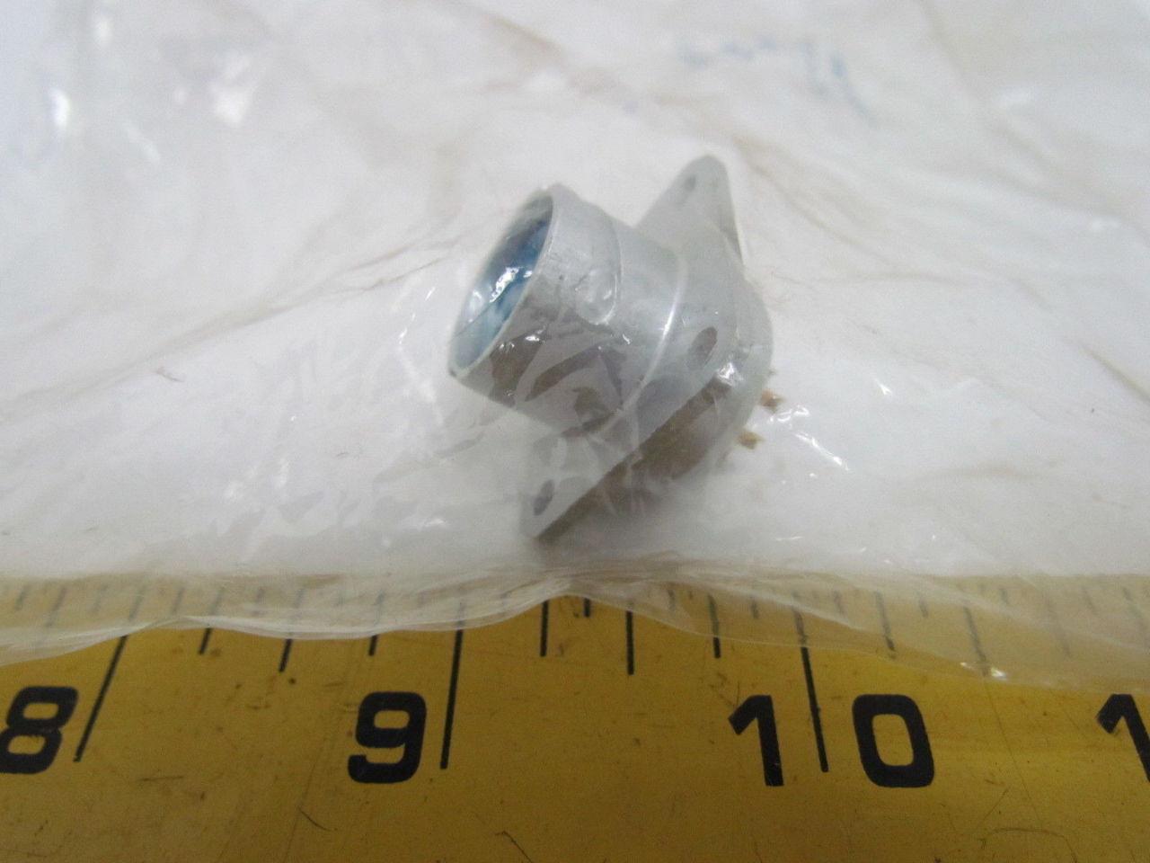 Amphenol 165-36 Sq Flange Recept Bayonet Mating 5#20 Solder Socket Connection
