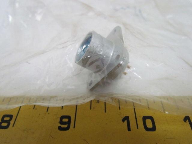 Amphenol 165-36 Sq Flange Recept Bayonet Mating 5#20 Solder Socket Connection