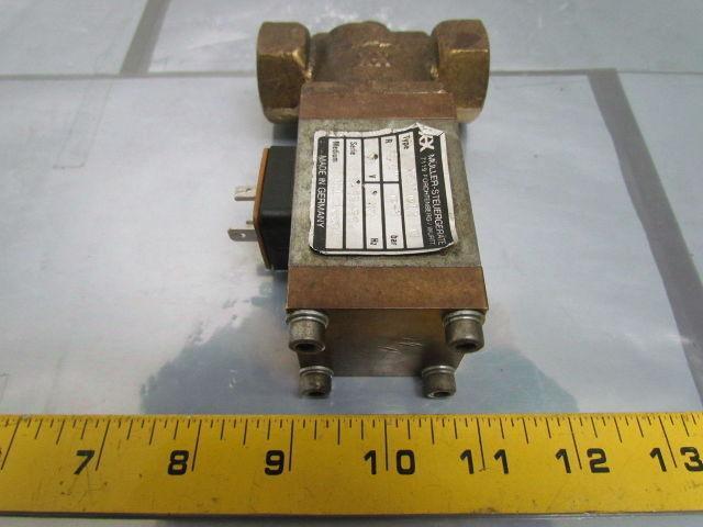 MULLER-Steuergerate RSV O12 NC RSV 12 NC Pneumatic Lateral Valve 3/4" NPT