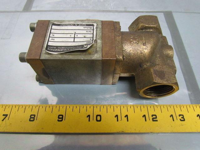 MULLER-Steuergerate RSV O12 NC RSV 12 NC Pneumatic Lateral Valve 3/4" NPT