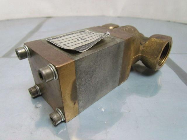 MULLER-Steuergerate RSV O12 NC RSV 12 NC Pneumatic Lateral Valve 3/4" NPT