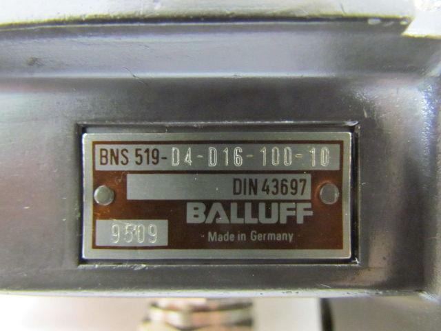 Balluff BNS 519-D4-D16-100-10 Mechanical 4-Plunger Cam Limit Switch