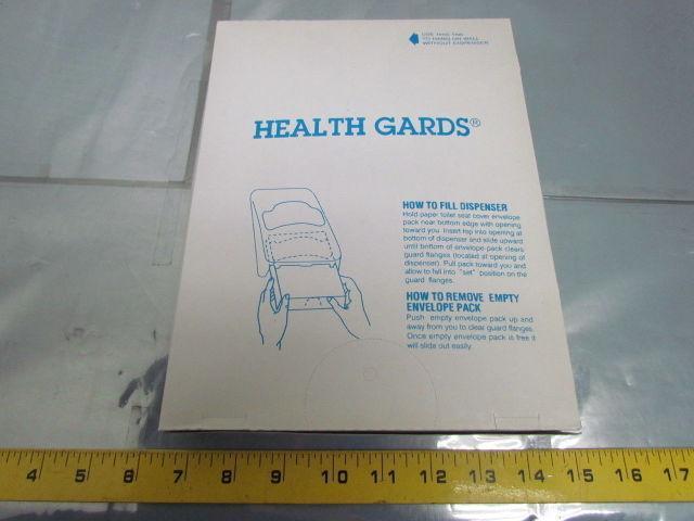 Hospeco 3350 HG-QTR-5M Health Gards Tissue Toilet seat Cover Case of 5000 NIB