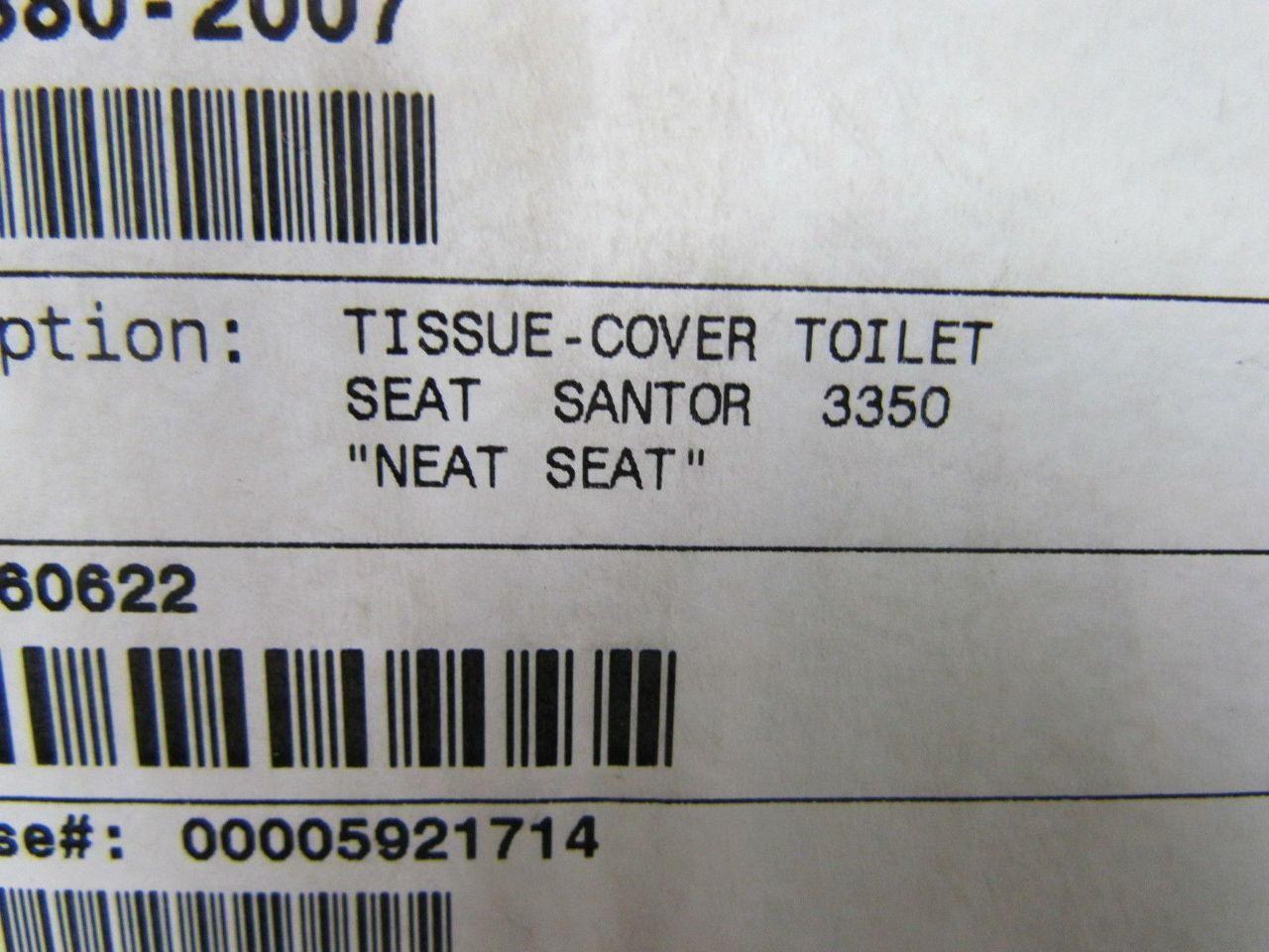 Hospeco 3350 HG-QTR-5M Health Gards Tissue Toilet seat Cover Case of 5000 NIB