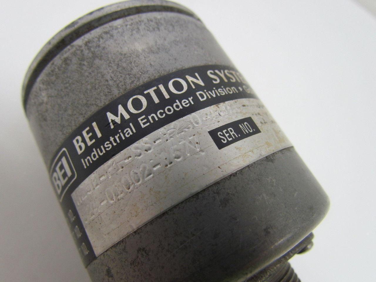 BEI Industrial Encoder H25E-F1SS-1250-ABZC-8830-EM18-S 924-01002-1577 Encoder