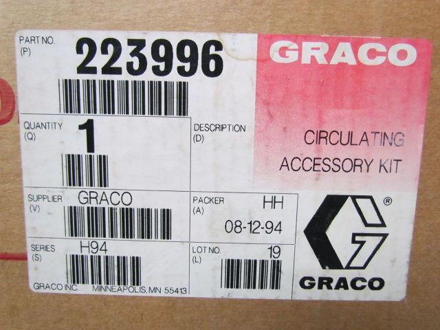 Graco Circulating Accessory Kit For Zinc Sprayers Includes Gun 235464 & Hoses