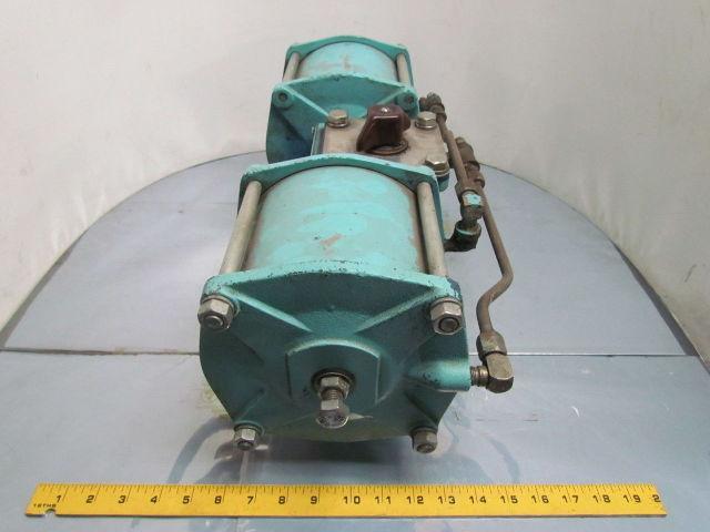 Keystone Controls Morin Pneumatic Hydraulic Rotary Valve Actuator 120 PSI