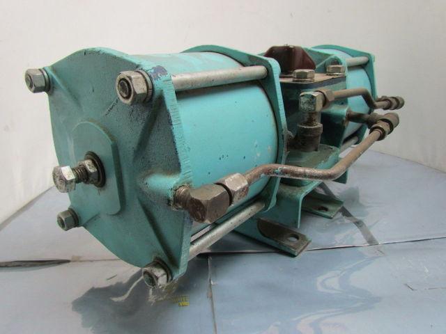 Keystone Controls Morin Pneumatic Hydraulic Rotary Valve Actuator 120 PSI