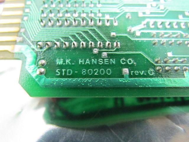 M.K. Hansen Co STD-80200 PC Circuit Board Card