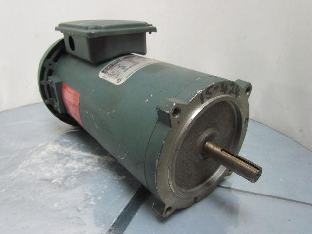 Reliance Electric T56S1007A 1/2HP 1750RPM 180VDC XL Extended Life Motor TEFC 56C