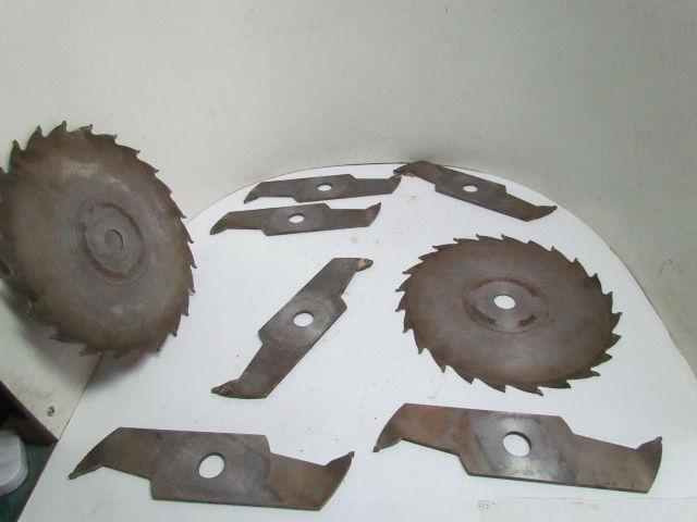 Carbide 12" Dia x Up To 1-3/4" Wide 1-1/8" Bore (6) 1/4" Chippers (2) 1/8"Blades
