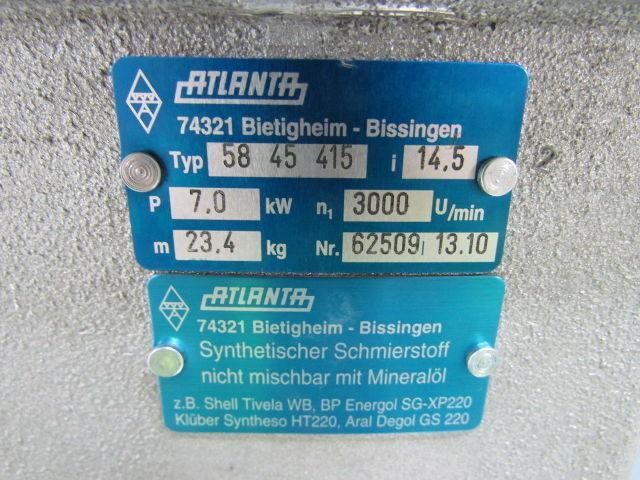 Atlanta 14.5:1 High Performance Gear Reducer Unit w/Adjustable Backlash 206RPM