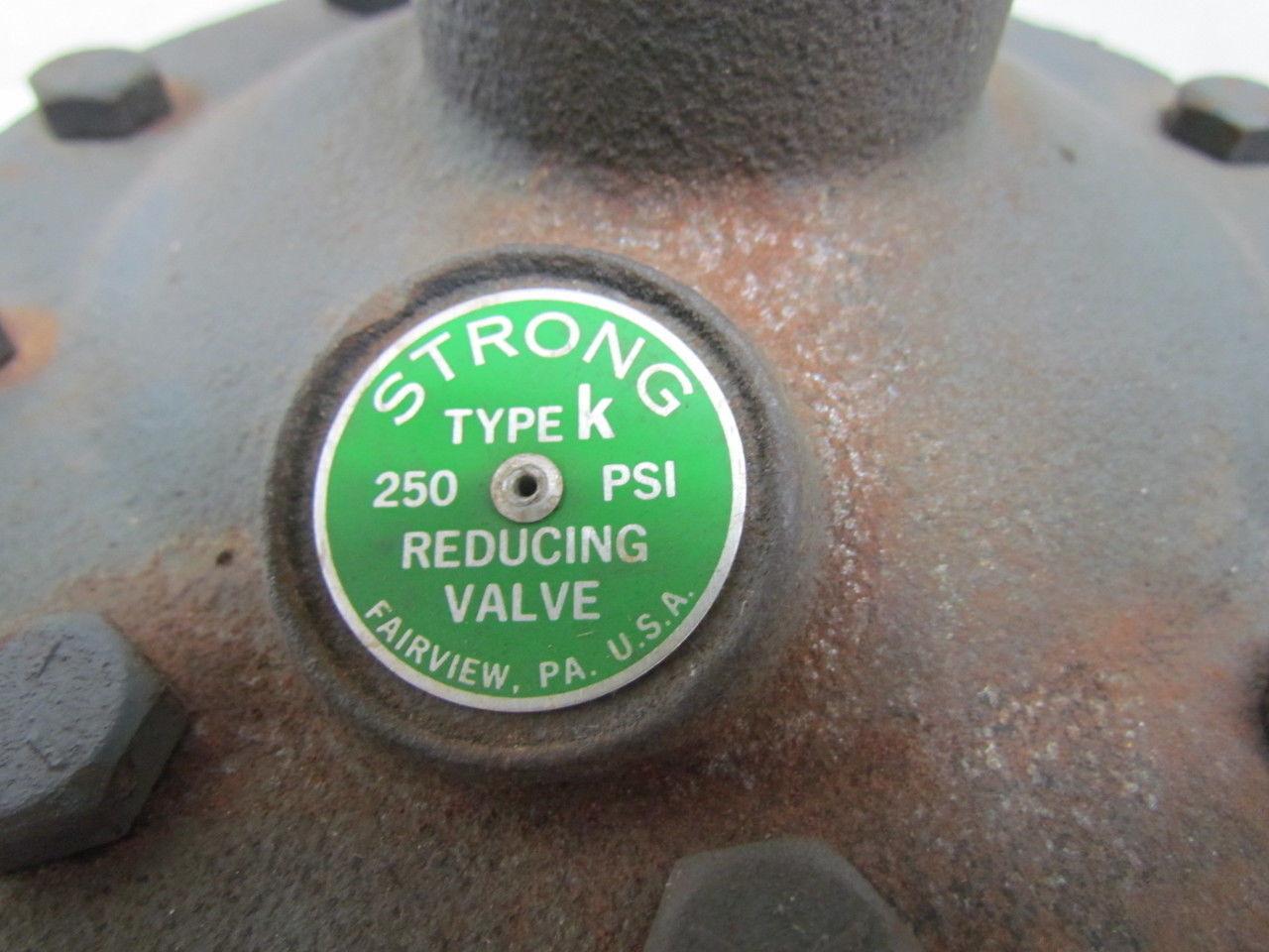 Strong Type K 250 PSI Reducing Valve 1" NPT