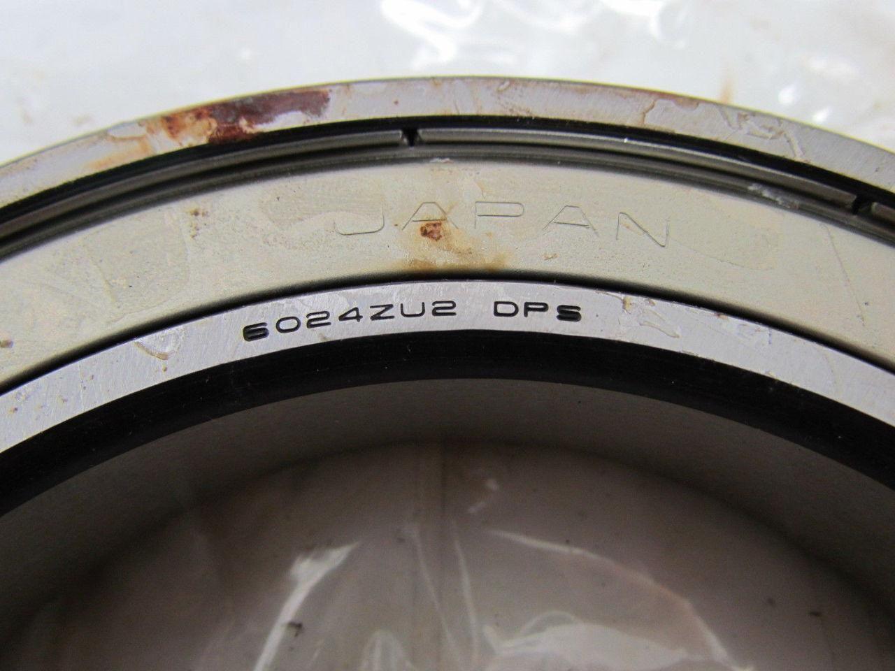 NSK 6024ZU2 DPS 6024ZCG200U2 Single Row Ball Bearing NEW