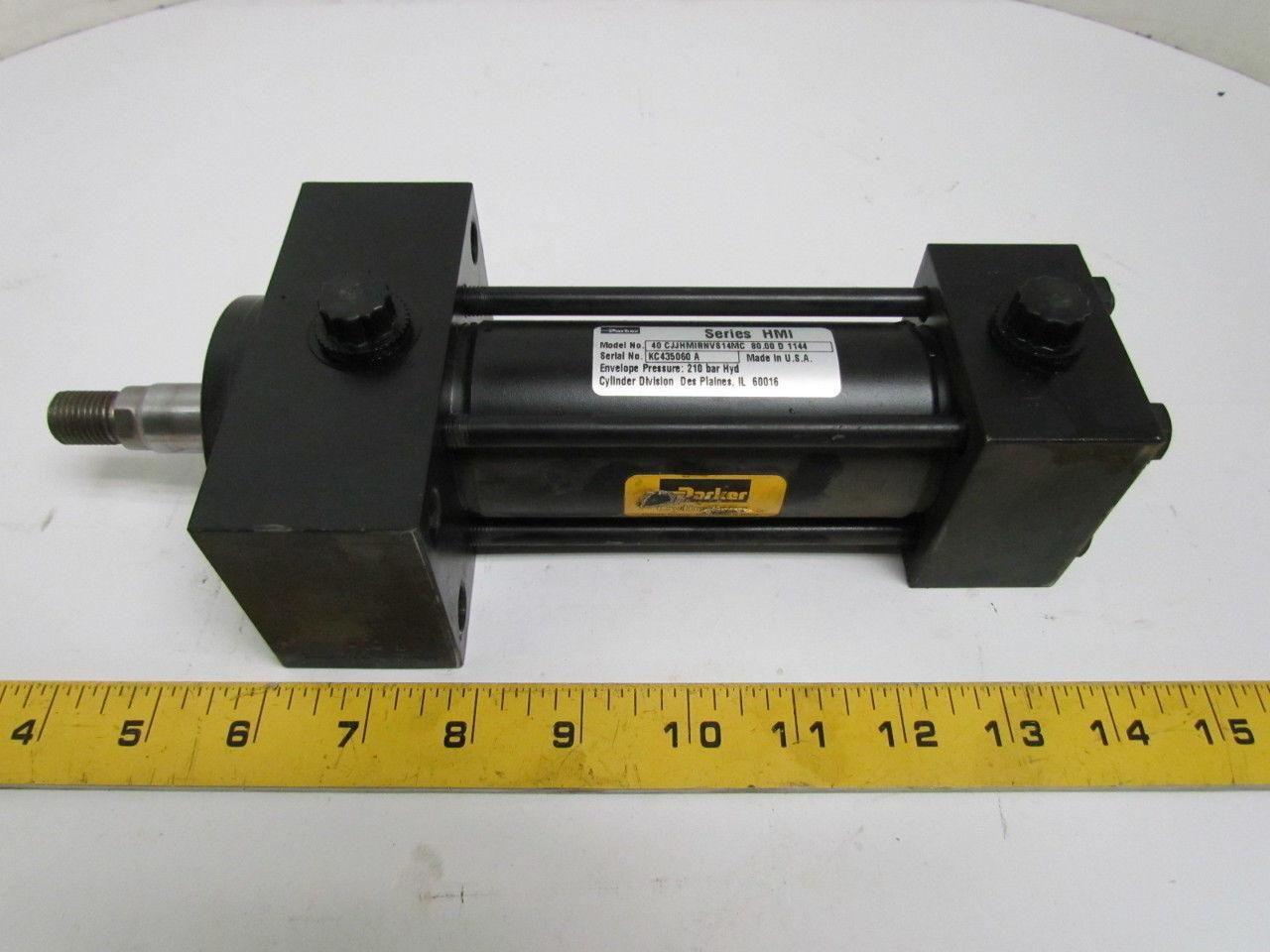 Parker 40 CJJHMIRNVS14MC 80.00 D 1144 Hydraulic Cylinder 40mm Bore 80mm Stroke