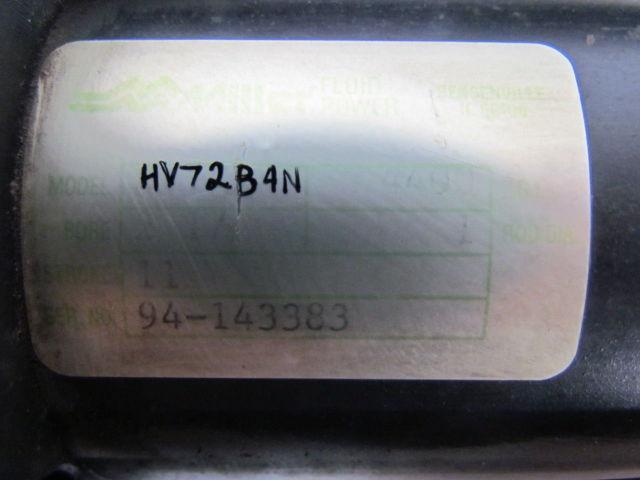 Miller HV72B4N Hydraulic Cylinder 2-1/2" Bore 11" Stroke Series HV 4400 PSI