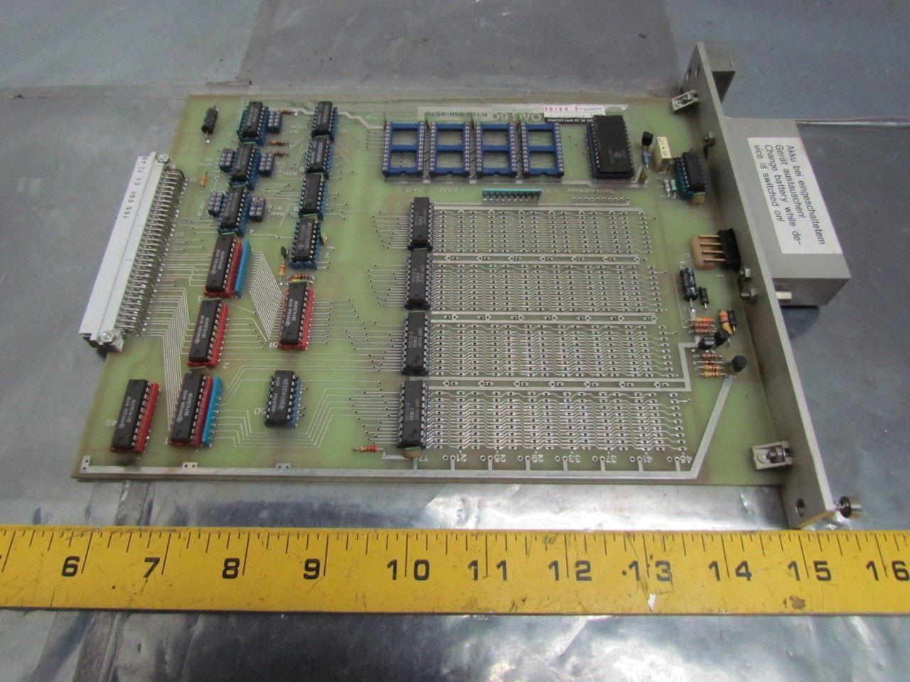 Optronic OGA606a 729.327.11C R729.050-2437 Circuit Board