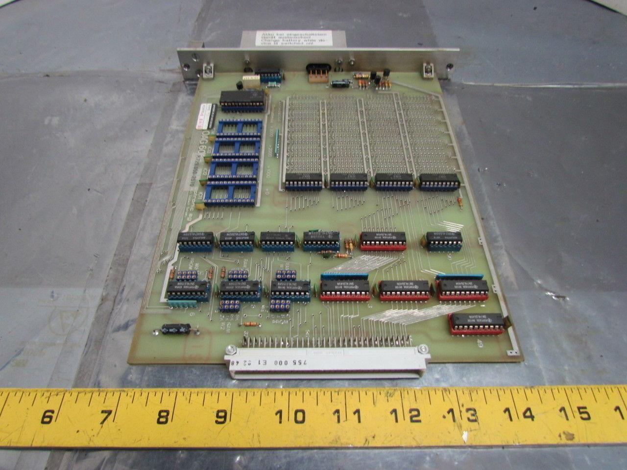 Optronic OGA606a 729.327.11C R729.050-2437 Circuit Board
