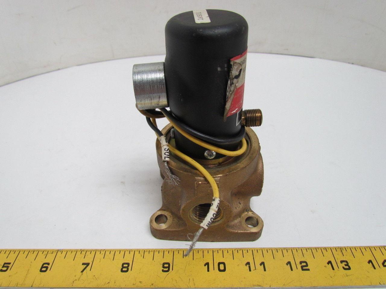 Humphrey 500AE1 3 10 Air Pilot Valve 1/2" NPT 24VDC 0-125 PSI 6.7 Watt