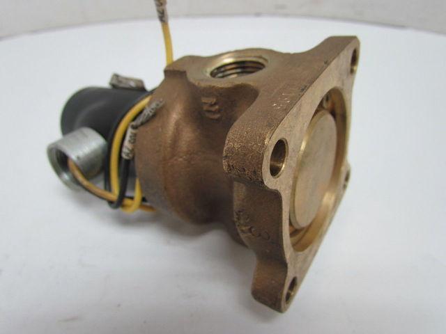 Humphrey 500AE1 3 10 Air Pilot Valve 1/2" NPT 24VDC 0-125 PSI 6.7 Watt