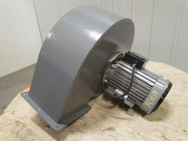 C45/4T Industrial Centrifugal Fan 220/380V 3Ph 3.1HP 9-3/8" Inlet 7-7/8" Outlet
