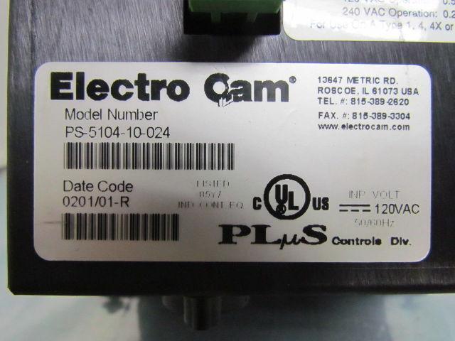 Electro Cam PS-5104-10-024 Programmable Limit Switch Plus 5000 Series
