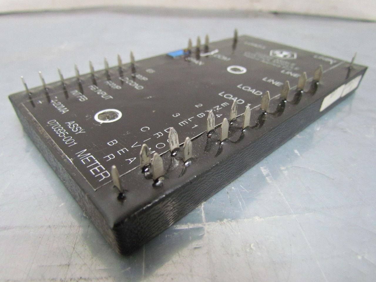 Research Inc 070395-001 Phase Angle Control Module PA Firing Circuit 6.0 664 G