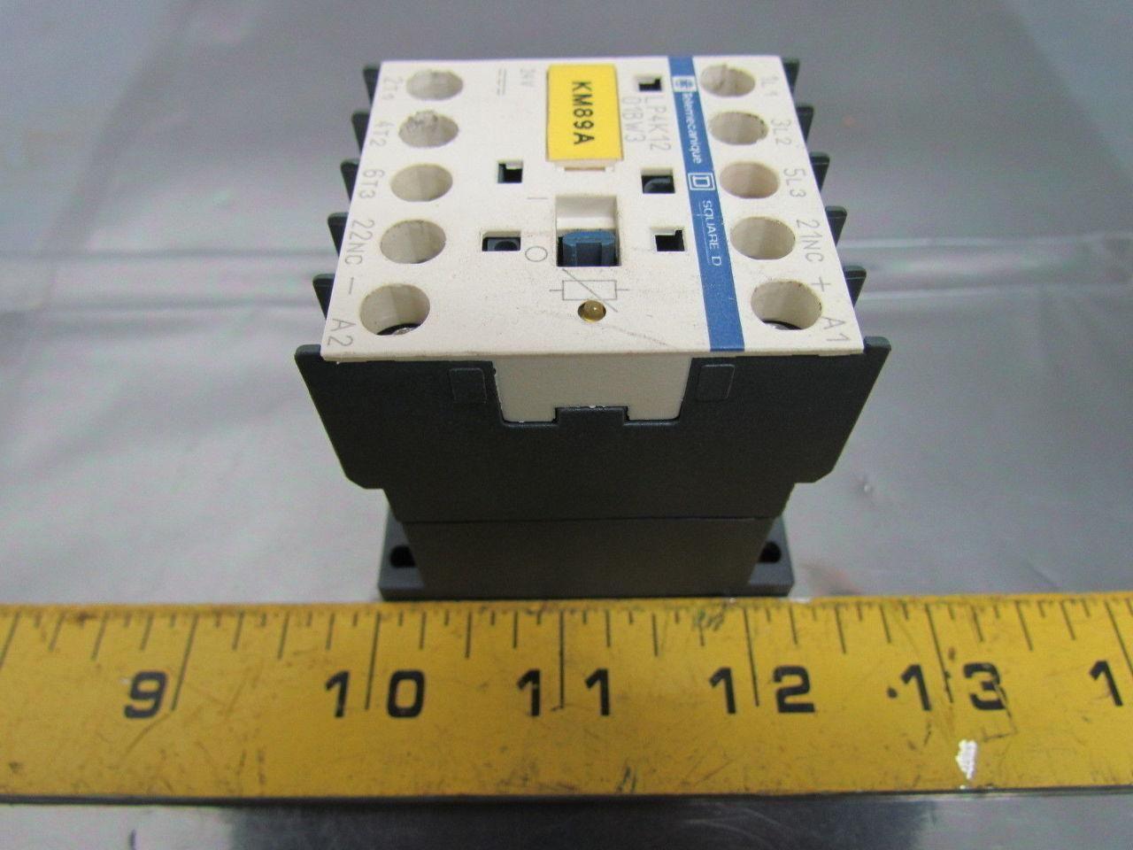 Telemecanique LP4K1201BW3 Contactor 600V 24V Coil