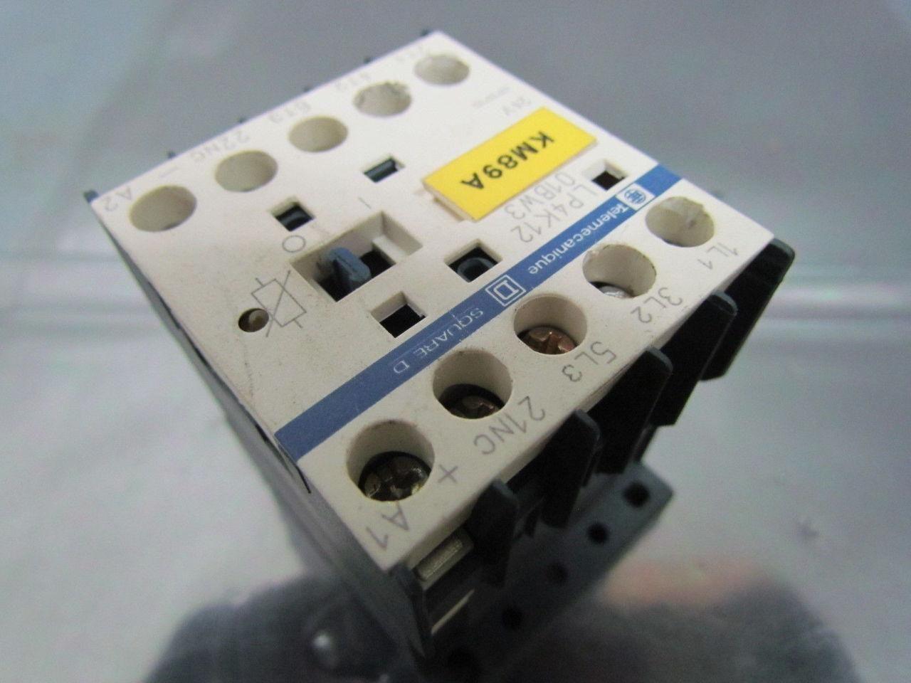 Telemecanique LP4K1201BW3 Contactor 600V 24V Coil