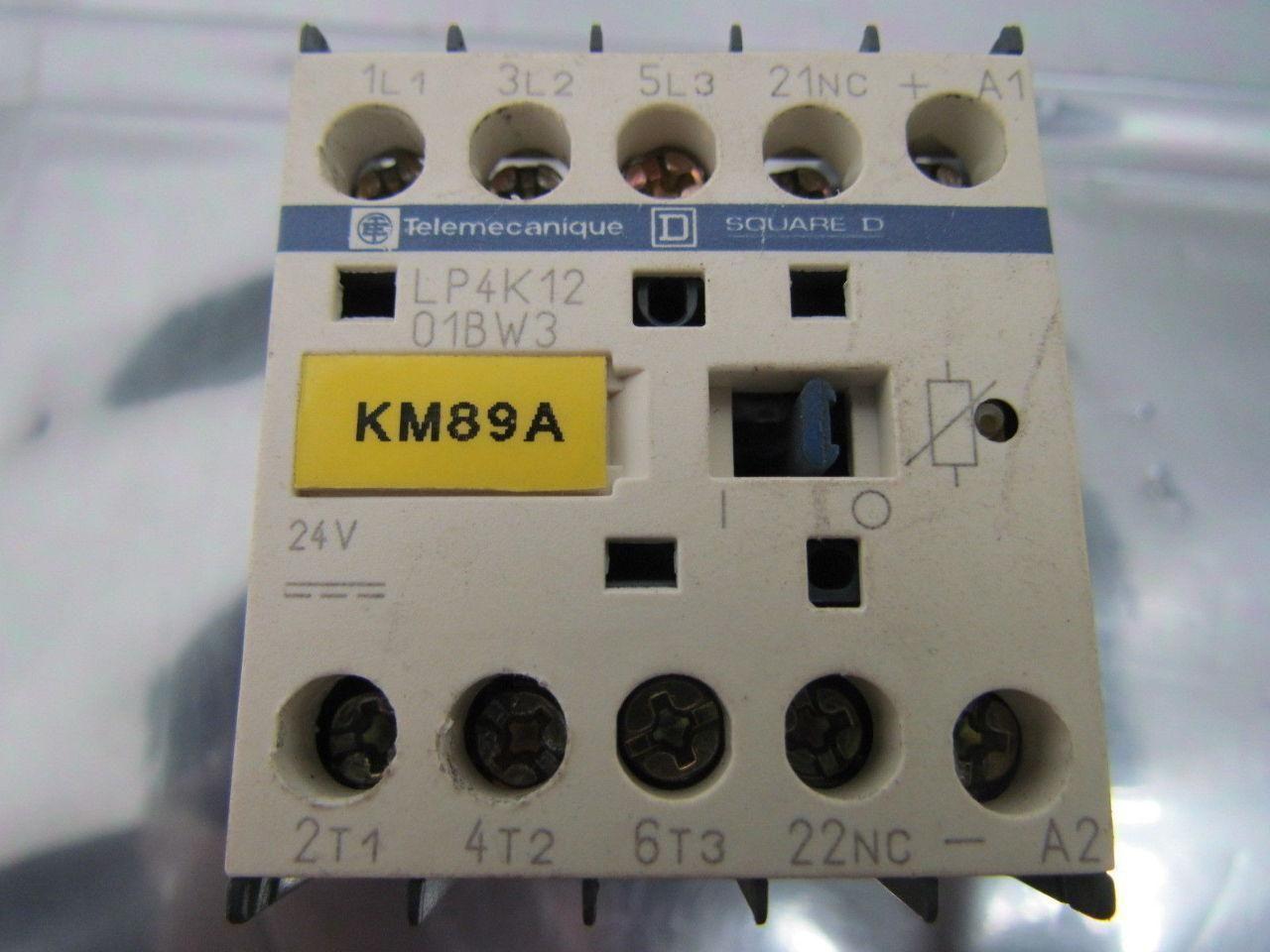 Telemecanique LP4K1201BW3 Contactor 600V 24V Coil