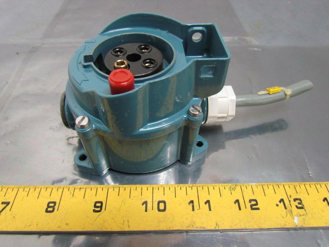 ML Weatherproof Receptacle Housing 4-Pin Female Outdoor Plug Socket 10A-380/415V