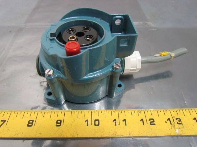 ML Weatherproof Receptacle Housing 4-Pin Female Outdoor Plug Socket 10A-380/415V