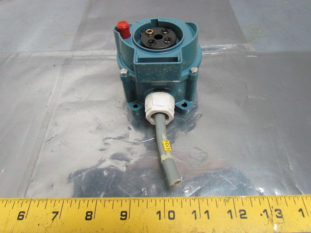 ML Weatherproof Receptacle Housing 4-Pin Female Outdoor Plug Socket 10A-380/415V