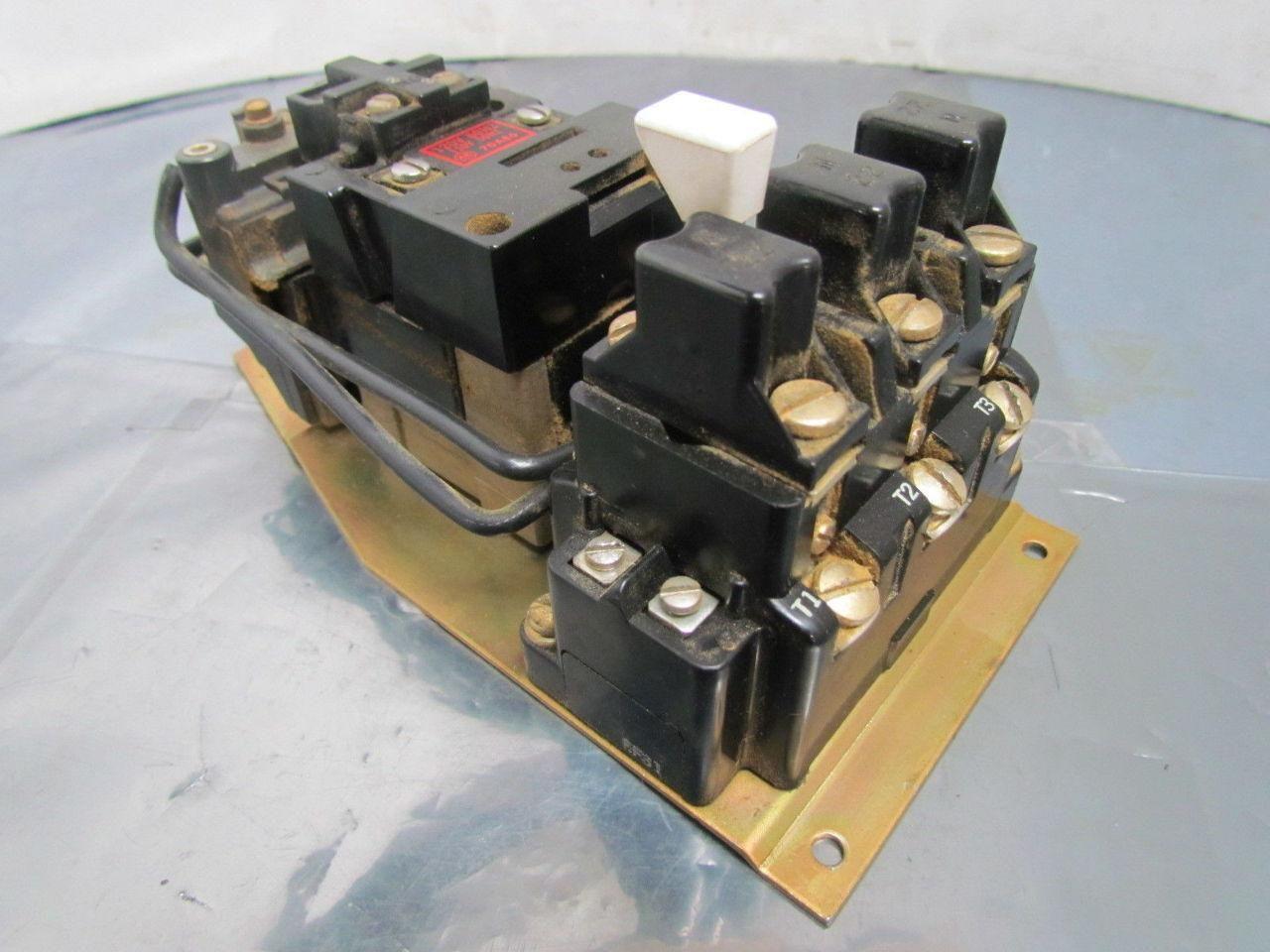 709-AOD16 709-A0D16 Motor Starter 3-Pole 120V Coil Ser K Size 0 N22 Overloads