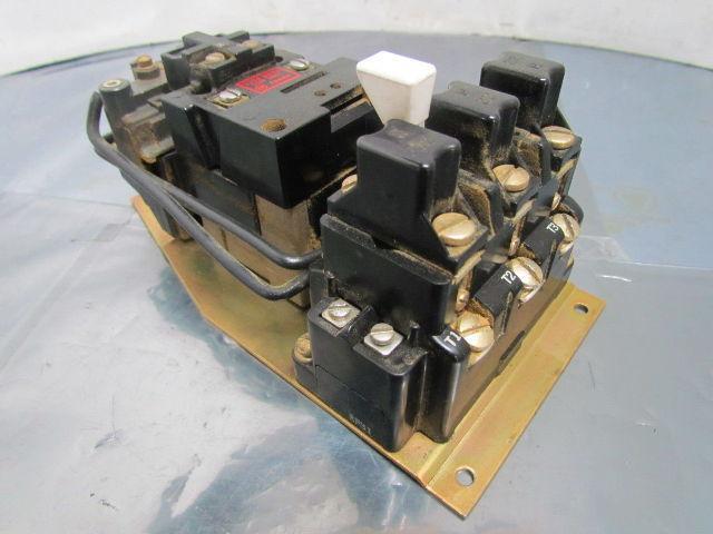 709-AOD16 709-A0D16 Motor Starter 3-Pole 120V Coil Ser K Size 0 N22 Overloads