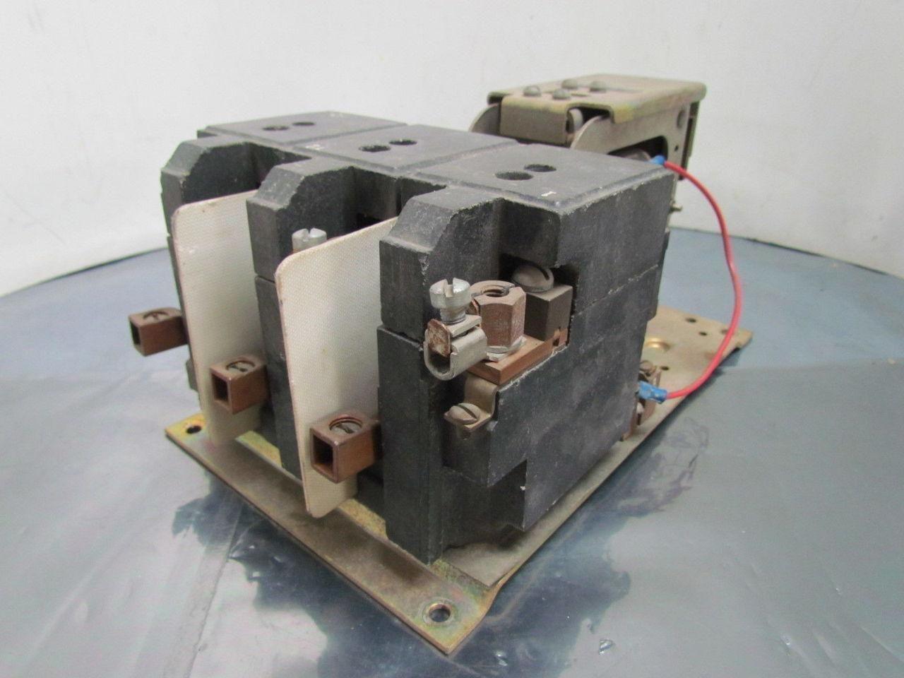 Square D C1775 S1U17B Motor Starter Contactor 3-Pole 110/115V Coil