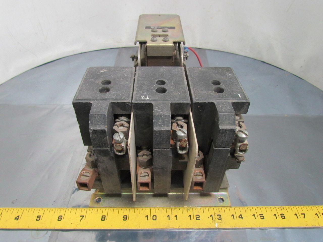Square D C1775 S1U17B Motor Starter Contactor 3-Pole 110/115V Coil