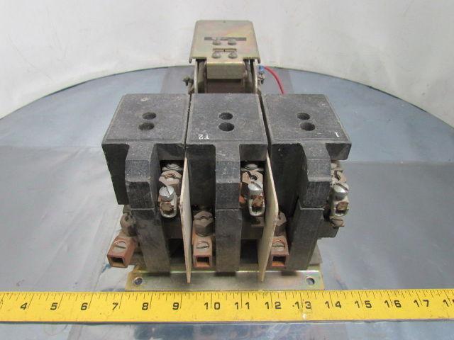 Square D C1775 S1U17B Motor Starter Contactor 3-Pole 110/115V Coil